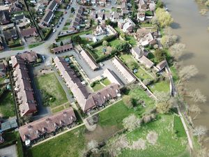 Ariel View with River Severn- click for photo gallery